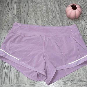 Purple Lululemon Shorts* Lined